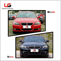 Body Kit untuk BMW 3 Series E90 2009 2010 2011 2012 pembaruan ke MT m-tech model depan + belakang perakitan Bumper 2009-2012