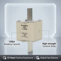 Fusible de Cuchilla Industrial de Alta Calidad NH3 Tamaño 3 HRC 630A 500A 400A 500V 690V NT3 con Alta Capacidad de Ruptura 120kA