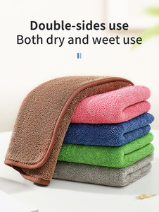 Serviette de séchage pour voiture en microfibre torsadée 600 GSM, séchage rapide, absorption supérieure, douce, 40x40 cm, pour voitures et SUV - Product Image 4