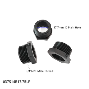 ข้อต่อเกลียวนอก 1/4-18 NPT BSPT UNF M G 1/2 3/4  แบบปลั๊กปลายเกลียว สำหรับสูบน้ำมัน น้ำ ลม  ข้อต่อหกเหลี่ยมสำหรับท่อพลาสติก PP - Product Image 4
