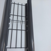 Clôture en fil métallique 3D enroulable - Panneaux rigides emboîtables pour l'expédition, 40 % plus par conteneur, coûts de transport réduits