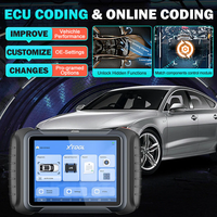La más nueva herramienta de diagnóstico de coche Xtool D8W WIFI con codificación ECU, programación de llave de prueba activa, 38 reajustes, topología CAN FD DOIP