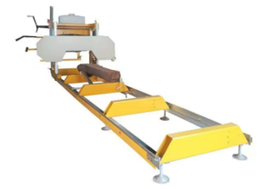 Sierra de cinta horizontal profesional para aserradero, máquina de corte de madera para troncos, modelo de entrada para carpintería. - Product Image 4