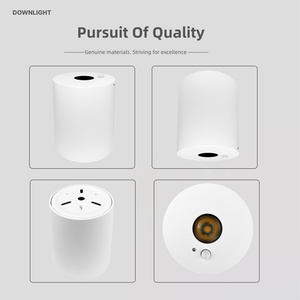 Faretto <span class=keywords><strong>LED</strong></span> <span class=keywords><strong>da</strong></span> Incasso a Soffitto in Alluminio con Sensore di Luce, 20W, per Interni, Uso Ufficio, COB - Product Image 2