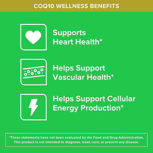 High quality CoQ10 softgels capsules better absorption for promotes heart health & support antioxidant health - Product Image 4