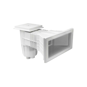 Skimmer de Esquina para Piscina, Derecho/Izquierdo, de Plástico, con Diseño Angulado, Instalación en Esquina, para Piscinas de Forma Irregular - Product Image 1