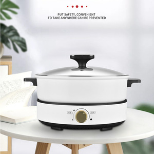 Sipyong Multi Functional Electric Cooker 28/30cm With Non Stick Pan And Baking Plate For Hot Pot And Barbecue - Product Image 4