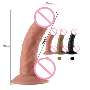 Giocattolo adulto del sesso grande Dildo giocattoli adulti del sesso Dildo di gomma di plastica pene artificiale enorme grande Dildo per le donne lesbiche - Product Image 6