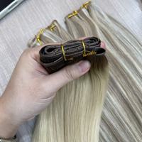Extensions de cheveux naturels 100% Premium, trame papillon alignée sur les cuticules, cheveux humains Remy vietnamiens, vente en gros