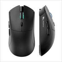 Smailwolf RS7 Souris de jeu sans fil tri-mode Capteur PAW3311 20000 DPI Taux de polling 1K 6 touches programmables Rechargeable