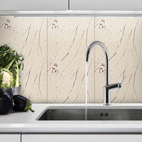 Papel Tapiz Moderno Resistente al Calor, Impermeable, Autoadhesivo, de PVC, para Decoración de Interiores