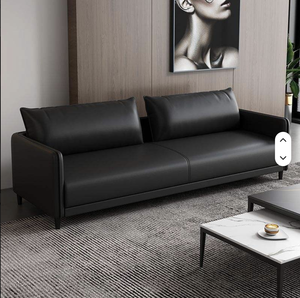 Conjunto de Sofá de Recepción para Oficina Pequeña, Moderno y Sencillo, con Mesa de Centro para Reuniones de Negocios - Product Image 6