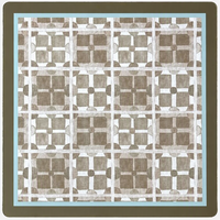 Tapis de Mahjong Géométrique Marron Antidérapant, Housse de Table de Jeu Enroulable pour Bureau, Salle de Pause, Voyage