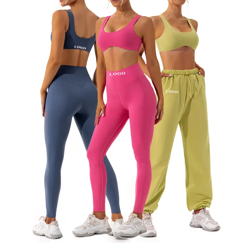 Trainings kleidung für Frauen Fitness Sport BH Leggings mit hoher Taille Set Sportswear Yoga Sets Fitness Fitness Sets