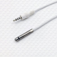 Sonde de capteur de température et d'humidité numérique à interface AHT20-F étanche IP67 IP68 IIC I2C pour purificateur de déshumidificateur portable