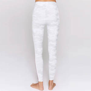 Women's High Waist Customized Fitness <b>Leggings</b> Comfortable Breathable <b>Knitted</b> Gym Wear Casual Fashion High Sublimation Rates - Product Image 2