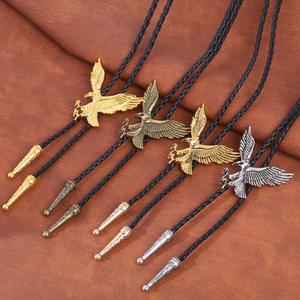 Collana di accessori per abiti antichi di Design <span class=keywords><strong>aquila</strong></span> popolare emblema in metallo cow boy Custom Bolo Tie donna - Product Image 1
