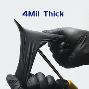 Sarung Tangan Nitril XINGYU Berkualitas Tinggi Bebas Bedak Anti-Kimia Anti-Selip Anti-Statis Sarung Tangan Nitril Pengaman Rumah Sakit - Product Image 3