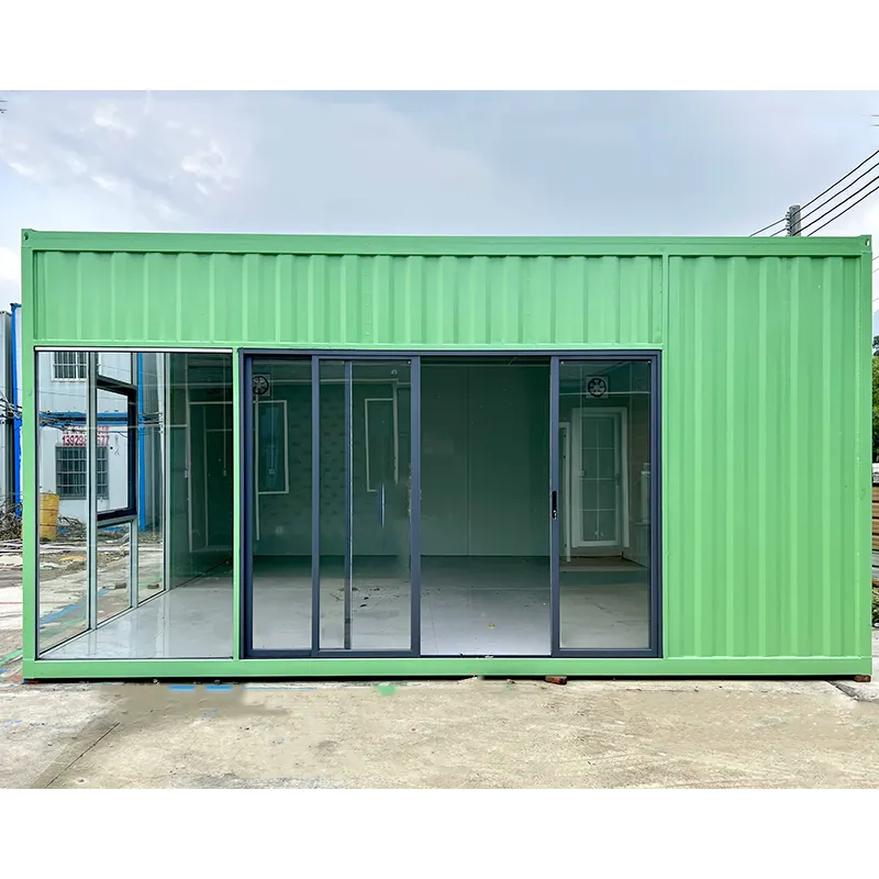 Hızlı kurulum konteyner ev fiyat özel tasarım prefabrik çelik Sentry kutusu bekçi evi tuvalet atölyesi