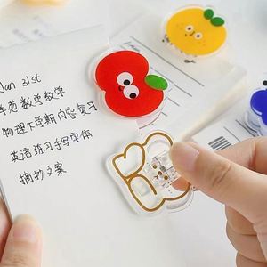 Carpeta de plástico acrílico PP con clip, personalizada para libros, para animación personalizada, para álbumes de recortes, publicitaria y decorativa - Product Image 2