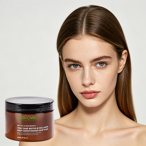 Mascarilla Capilar Acondicionadora Profunda con Biotina y Colágeno YOGI CARE 300ML, Anticaída, para el Crecimiento del Cabello y Cabello Dañado - Product Image 1