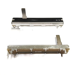 High Quality Instrument Metal Lever <b>Sliding</b> Potentiometer 30mm 45mm 60mm - Product Image 1