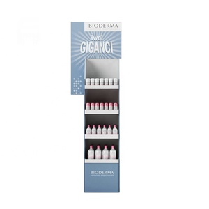 Tùy chỉnh hiện đại thân thiện với môi các tông sóng 3-Tier hiển thị sàn đứng kệ cho đồ ăn nhẹ nước sốt kẹo thực phẩm bán lẻ cho - Product Image 4