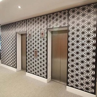 Aluminium léger Décoratif Placage d'aluminium Mur-rideau en aluminium Prix Panneaux de façade Mur-rideau extérieur