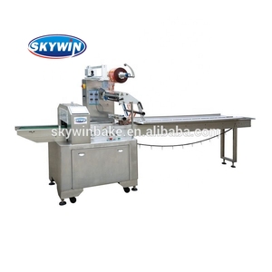 Máquina automática de embalaje horizontal para galletas, aperitivos, alimentos, máquina de embalaje multifunción, maquinaria de embalaje de plástico - Product Image 1