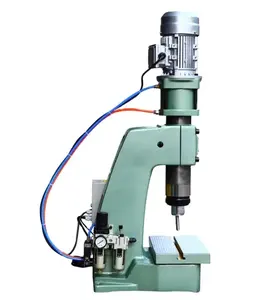 Machine à sertir pneumatique de haute précision HJ-141 machine à riveter universelle pour accessoires de quincaillerie