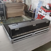 Flight Case pour console de mixage Allen & Heath iLive T112 avec niche pour chien