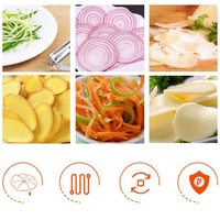 Couteau à éplucher multifonctionnel en acier inoxydable, couteau à racler, éplucheur de melon, combinaison de couteaux