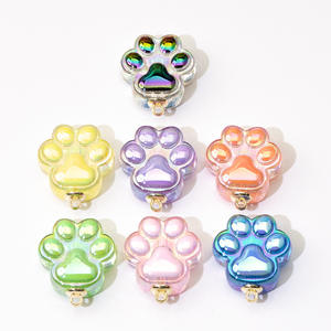 WOWEI عالية الجودة حبات سائبة أكريليك أقراط ديي مفتاح السيارة اكسسوارات الديكور الأشعة تحت البوق مطلي الخرز لصنع المجوهرات - Product Image 5