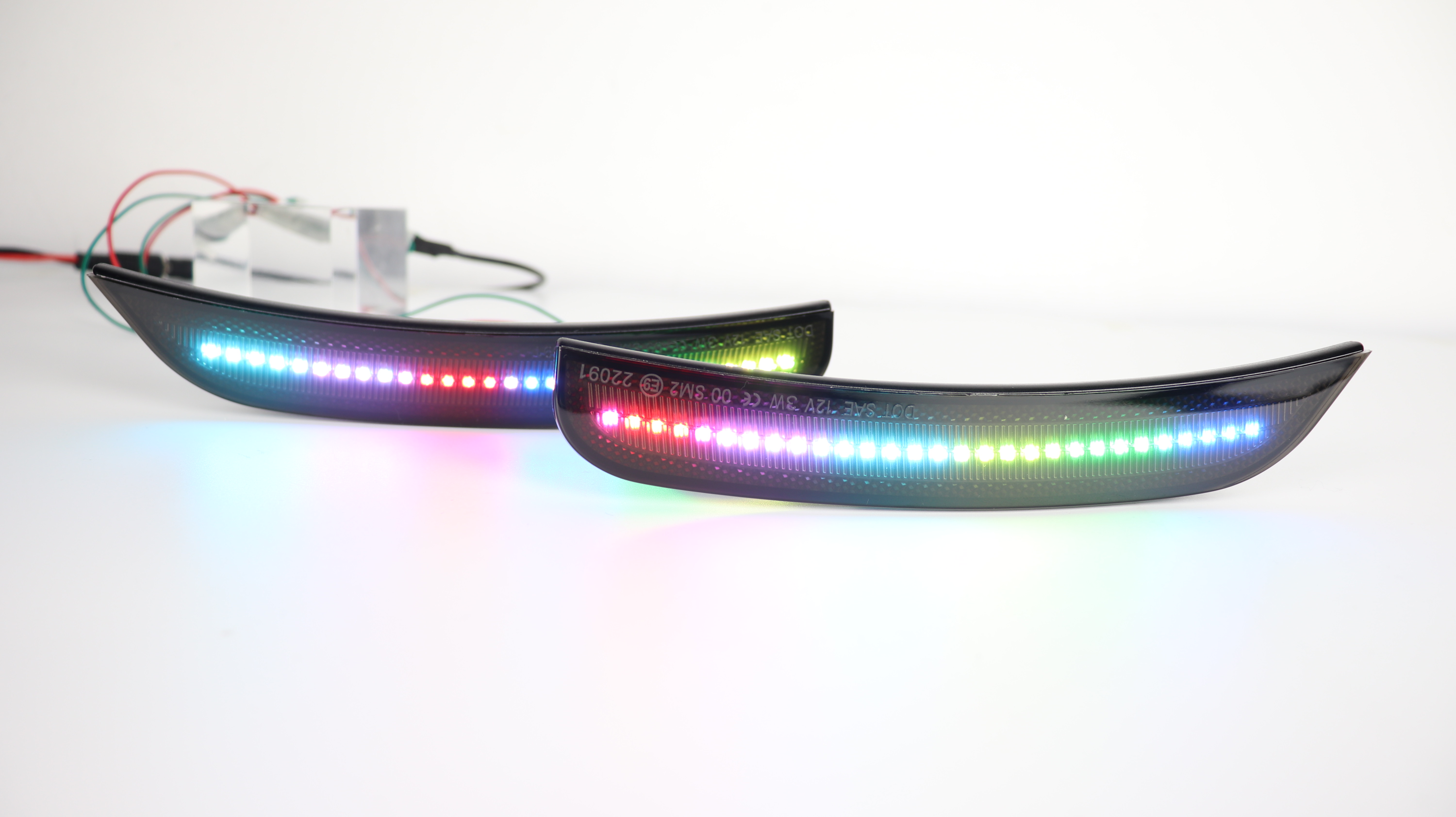 Luz de ilusión de humo no dinámica de una sola fila C02-02-0647