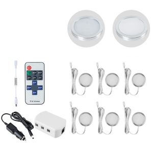Kit d'éclairage filaire à télécommande, gradable, pour comptoir de cuisine, placard, <span class=keywords><strong>sous</strong></span> armoire, RV, caravane, camping-car, lumières LED - Product Image 3