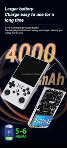 R36 Max <span class=keywords><strong>Console</strong></span> <span class=keywords><strong>Retro</strong></span> palmare 64gb 4.0 pollici Open Source Linux System R46S lettore <span class=keywords><strong>Video</strong></span> tascabile 4000mAh <span class=keywords><strong>Console</strong></span> di gioco portatili - Product Image 6