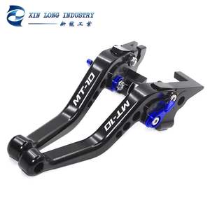 Palancas de Freno y Embrague Cortas Ajustables de Aluminio CNC para Motocicleta <span class=keywords><strong>Yamaha</strong></span> <span class=keywords><strong>MT</strong></span>-<span class=keywords><strong>10</strong></span> FZ-<span class=keywords><strong>10</strong></span> 2016 2017 <span class=keywords><strong>2018</strong></span> 2019 2020 - Product Image 2
