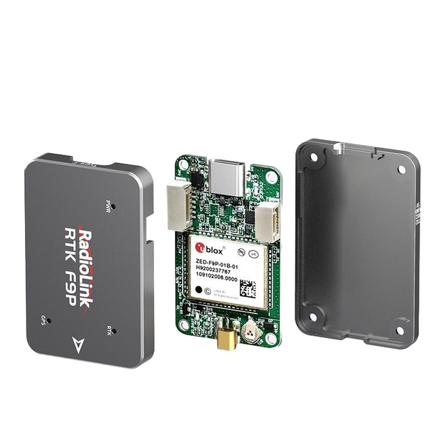 Ledi RTK F9P High-Precision GPS Positioning Module Centimeter-Level Compatibility Pix APM PX4 Racing Drone Drone Accessories