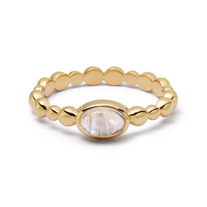 925 серебряных колец с натуральным камнем, кольцо из Gemnel лечебного камня - Product Image 5