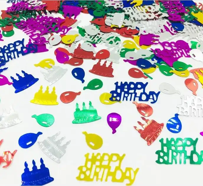 Colorful And Dazzling Hot Sales Happy Birthday Confetti