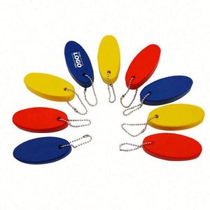 Llavero Flotante Impermeable de Espuma EVA - Flotador Ovalado para Llaves para Navegación, Pesca, Vela y Deportes al Aire Libre - Anillo de Llaves con Boya para un Fácil Recuperación - Product Image 1