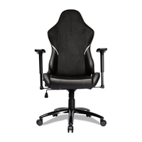 Chaise de jeu ergonomique personnalisée en cuir PU, avec accoudoirs 2D, coussin cervical, pivotante et inclinable, pour ordinateur, directement de l'usine