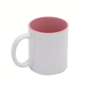 Taza de Cerámica Blanca de 11 oz y 15 oz con Asa, Acepta Logotipo Personalizado, Impresión por Transferencia de Calor - Product Image 1