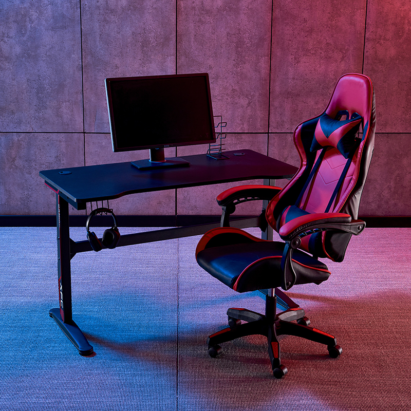 Современный Офисный Настольный I-образный многоцветный компьютерный игровой Настольный ПК игровой стол для геймеров