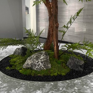 人造枫树、绿色植物、室内盆栽装饰、假树、仿生植物、从地板到天花板的景观美化 - Product Image 5