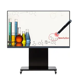 1 대의 기계 순간 Whiteboards 똑똑한 널 교육 장비에서 LT 전부 학교를 위한 65 인치 4K 상호 작용하는 터치스크린