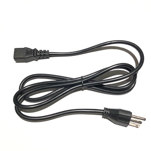 Cuivre personnalisé d'usine 1m 2m 0.75AWG Italie prise cordon d'alimentation 3Pin câble d'alimentation avec connecteur <span class=keywords><strong>IEC</strong></span> C13 <span class=keywords><strong>C5</strong></span> C7 - Product Image 3