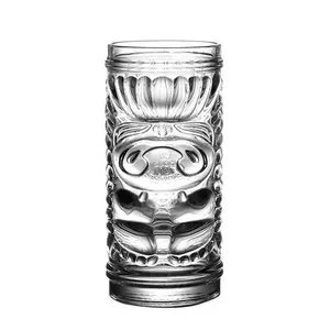 Ly Thủy Tinh Không Chì 420Ml Totems Grimace Hawaii Sáng Tạo Ly Tiki Ly Cocktail Quán Bar Tiki - Product Image 1