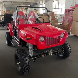 Mini Jeep tout-terrain vintage style Willys 4x4 à essence pour le camping, la chasse et la <span class=keywords><strong>plage</strong></span> - Product Image 3