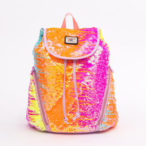 Sequin <b>drawstring</b> <b>backpack</b> - Product Image 3